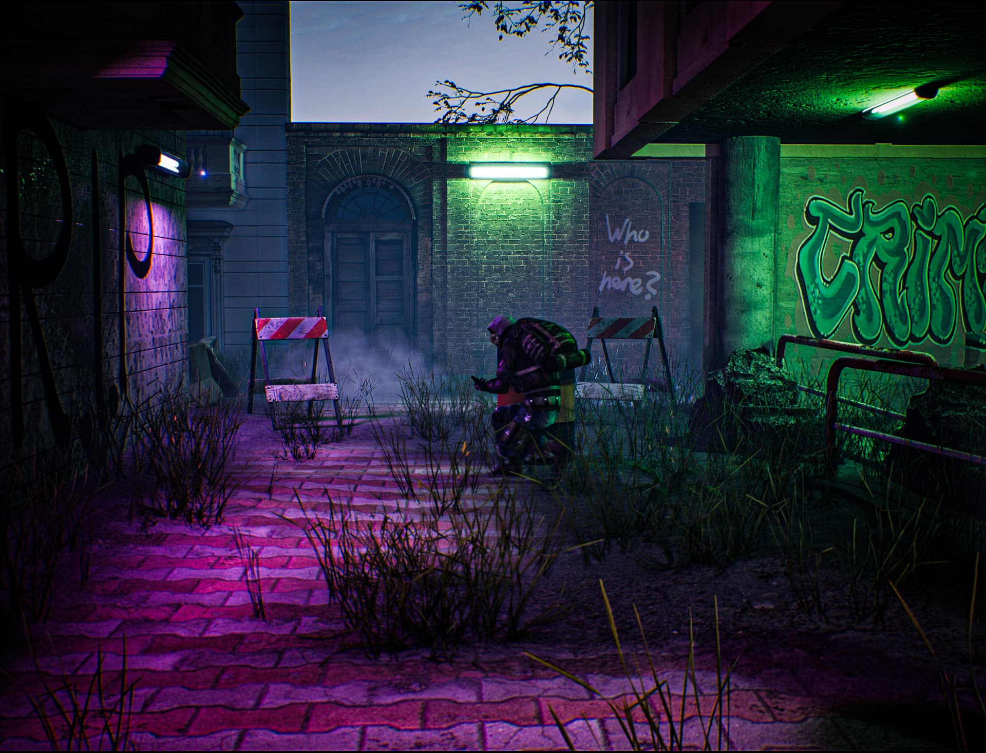 post apocalyptic phone box