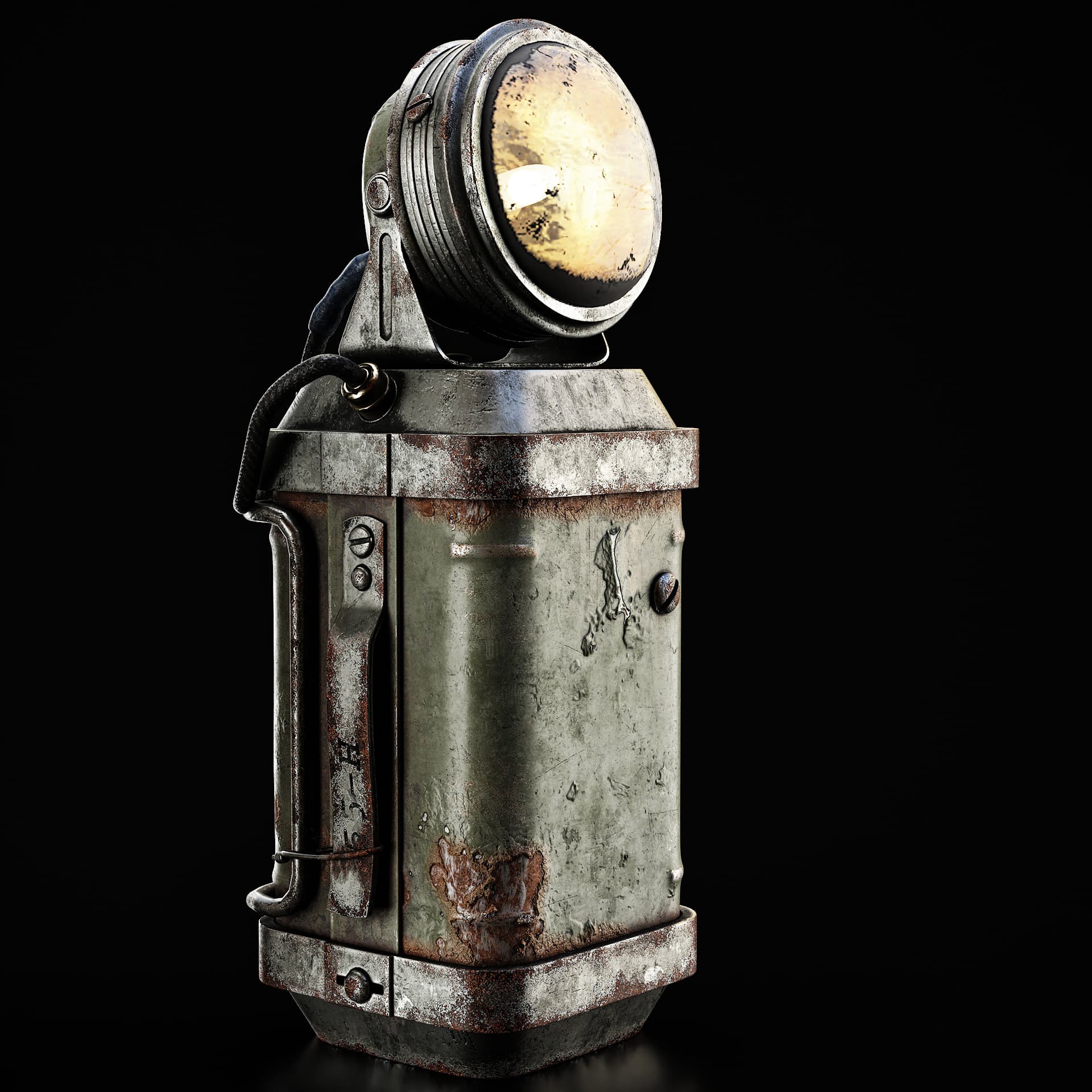 Old Mining Lantern