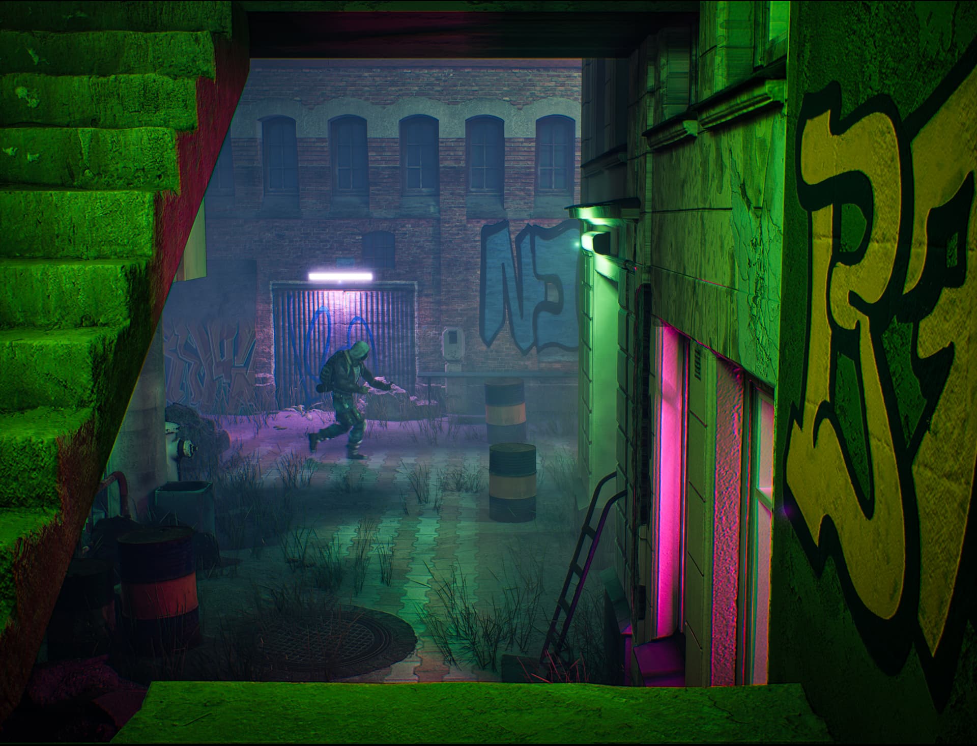 post apocalyptic phone box