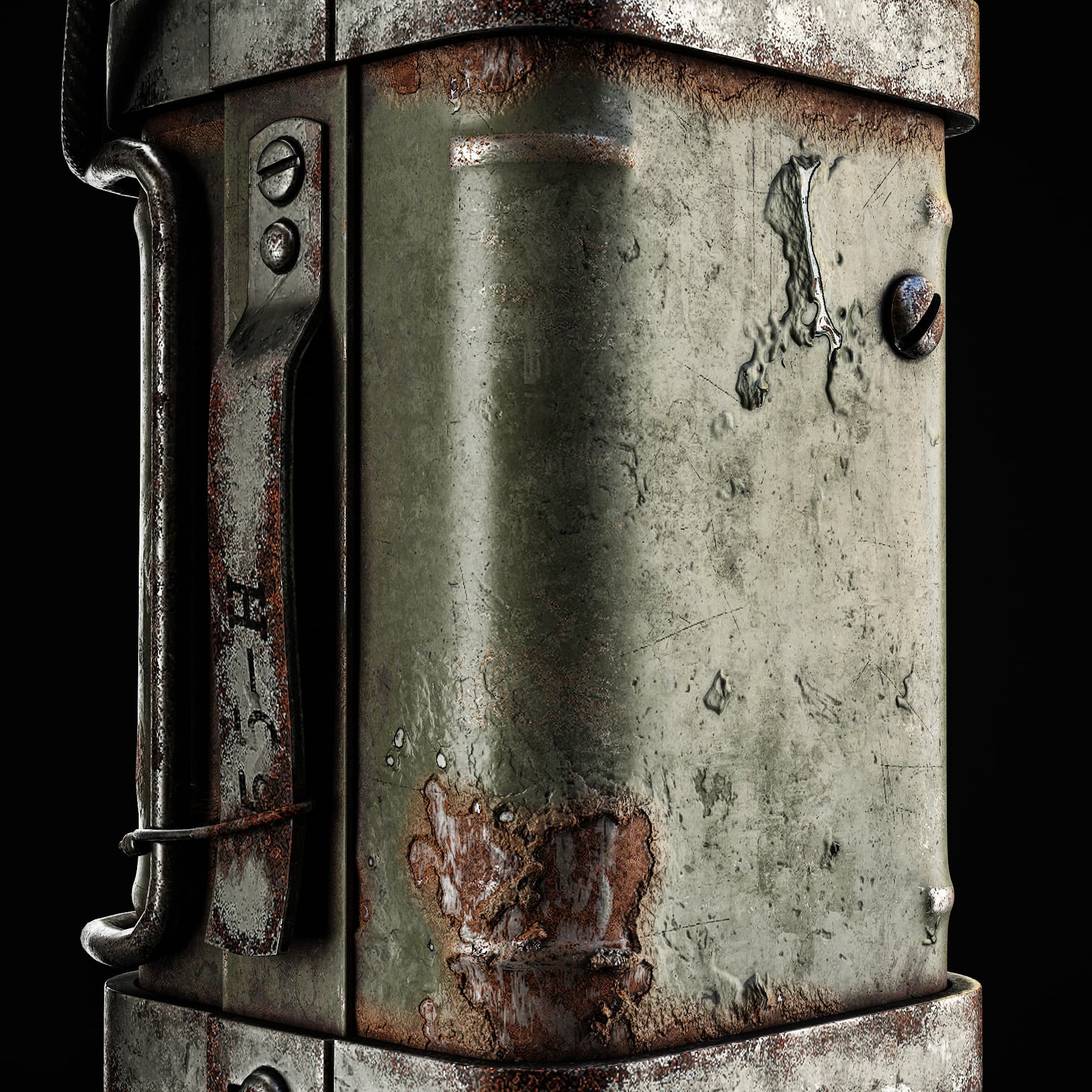 Old Mining Lantern