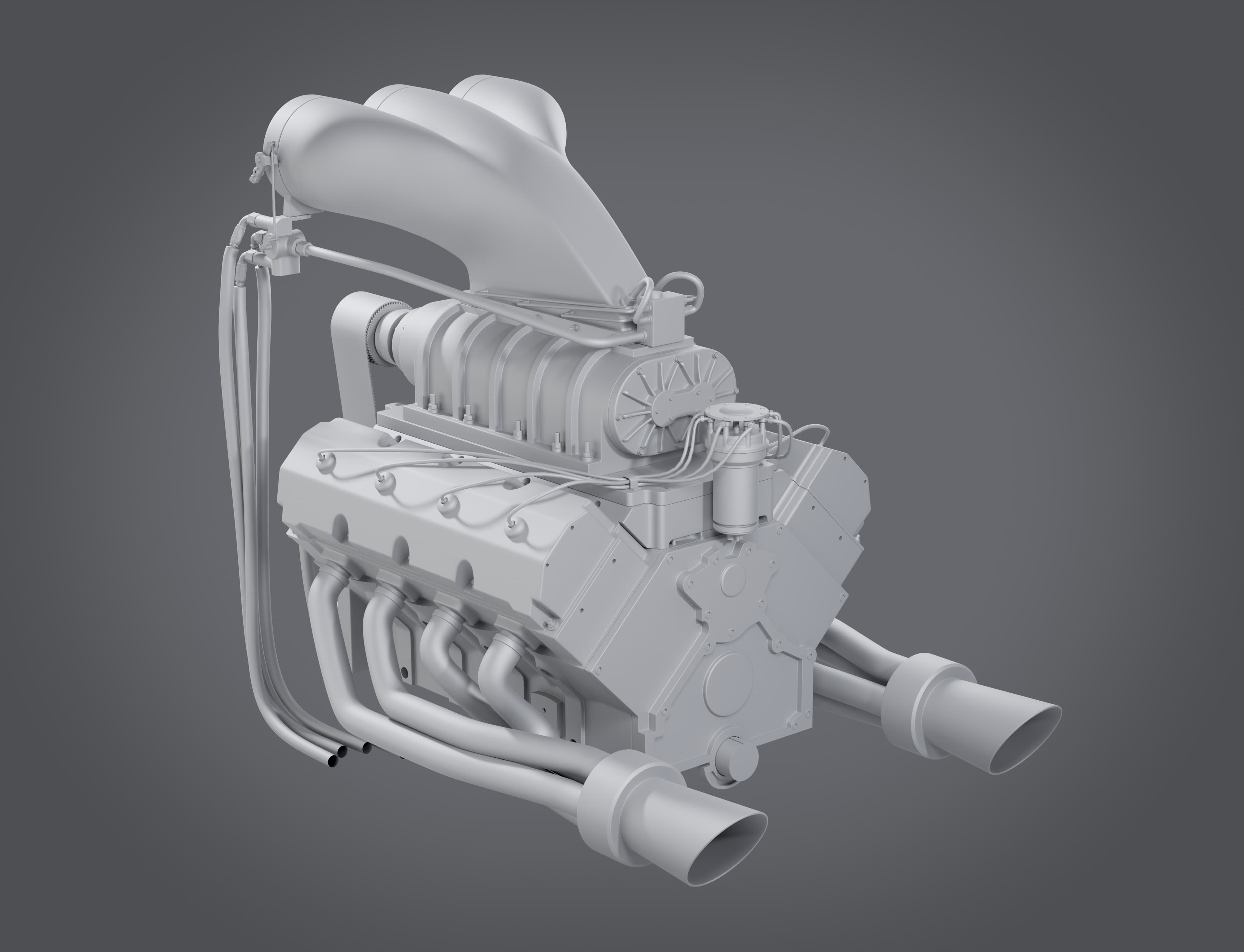 موتور هشت سیلندر