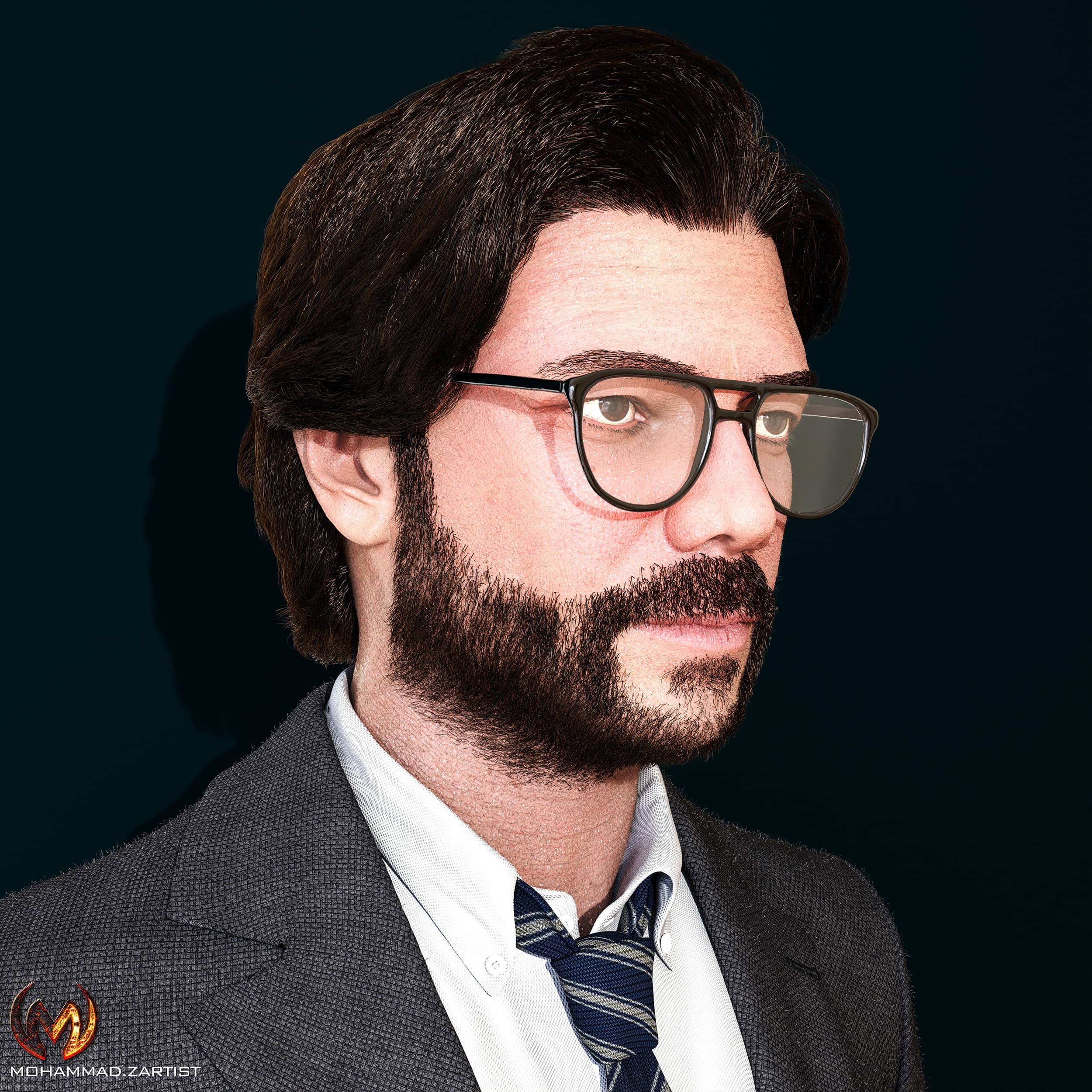 El Professor (Alvaro Morte)