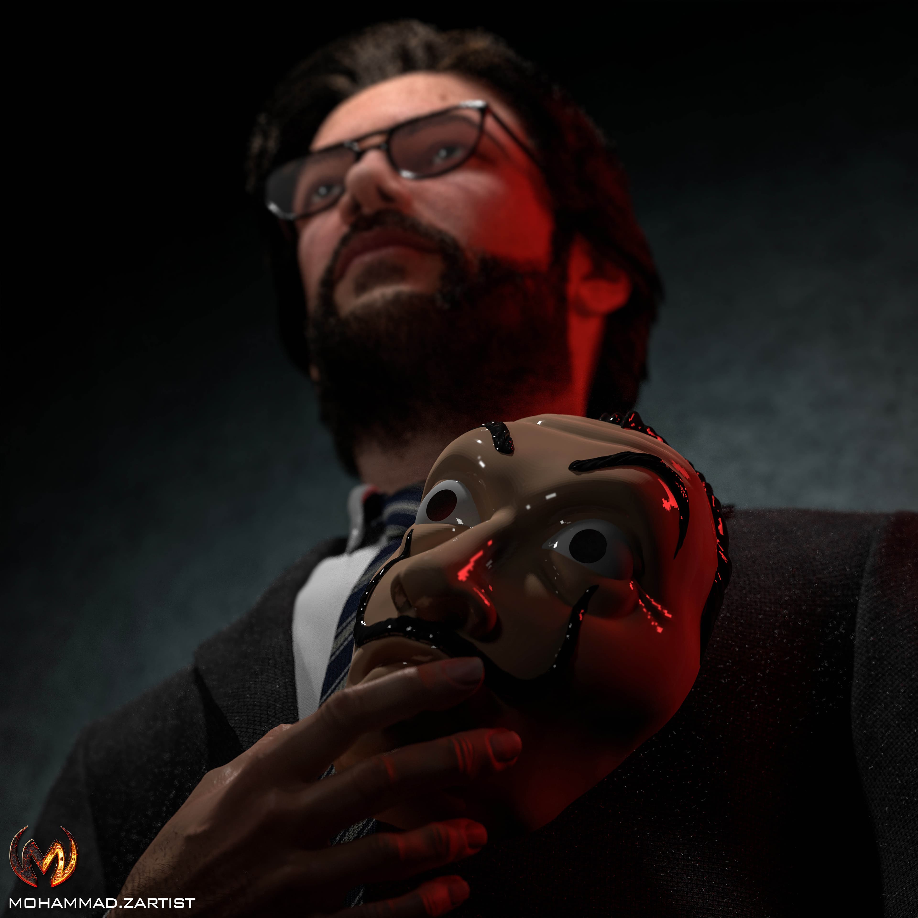 El Professor (Alvaro Morte)2