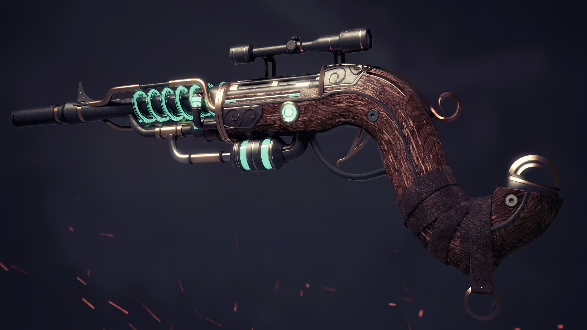 Steampunk Gun