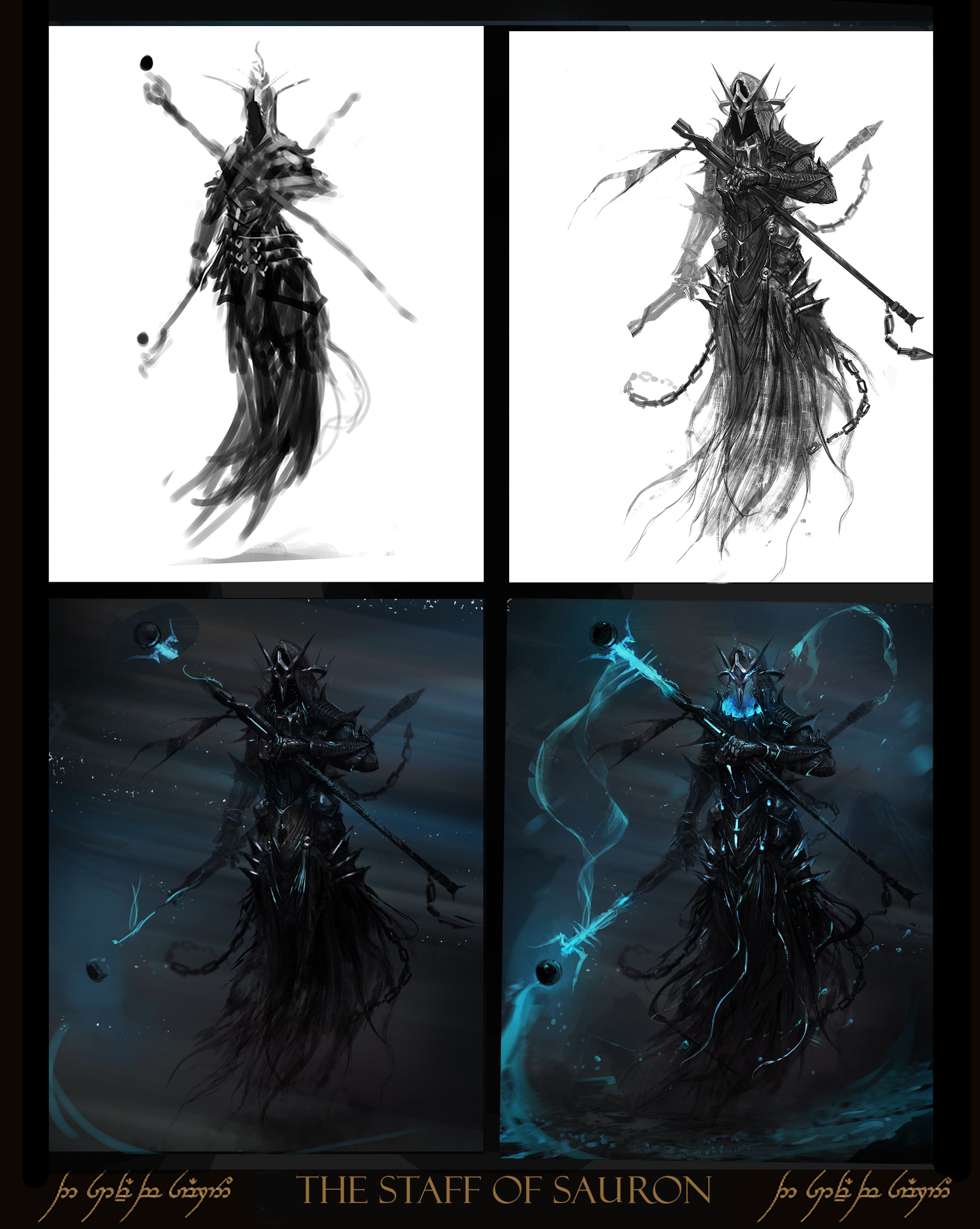 The staff of Sauron