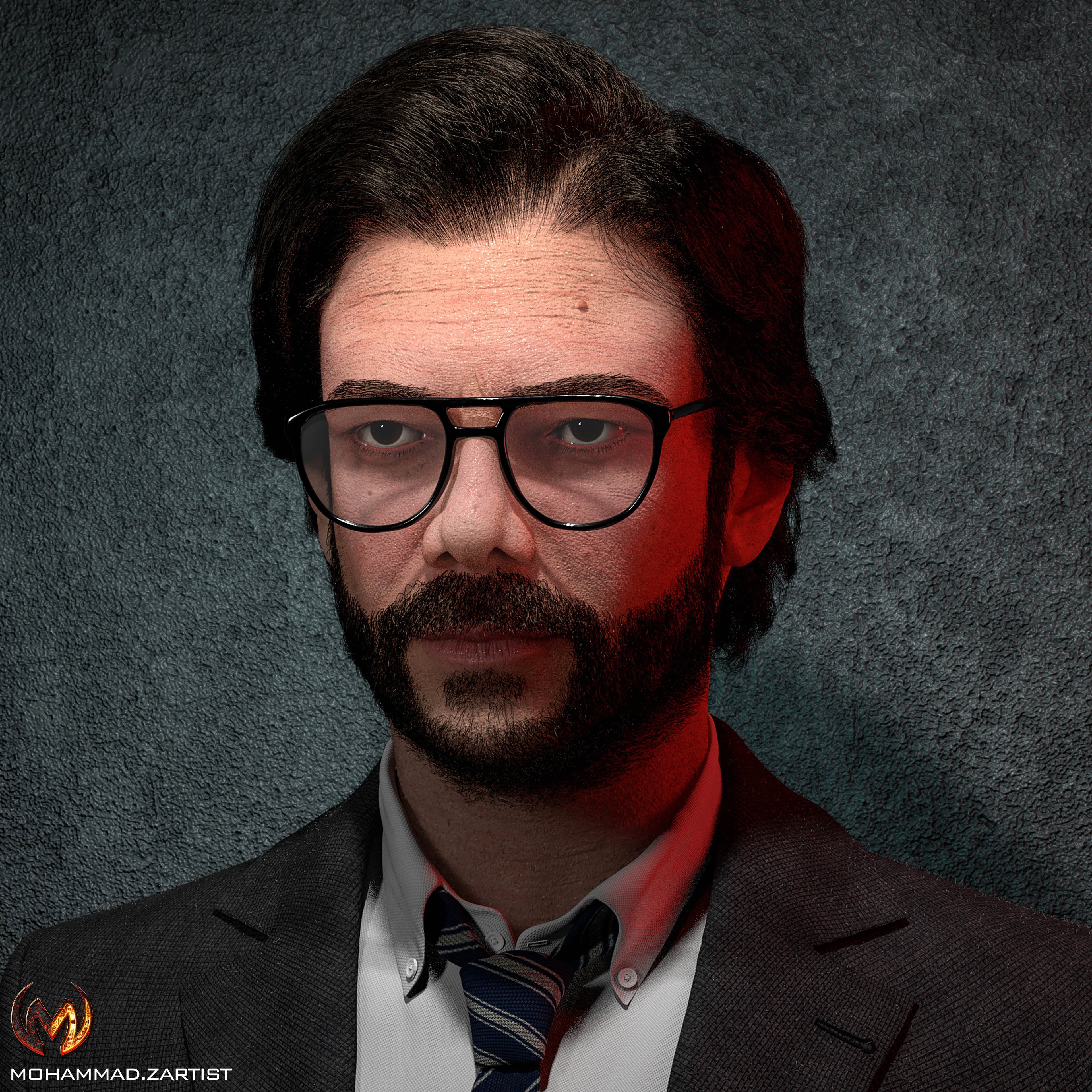 El Professor (Alvaro Morte)2