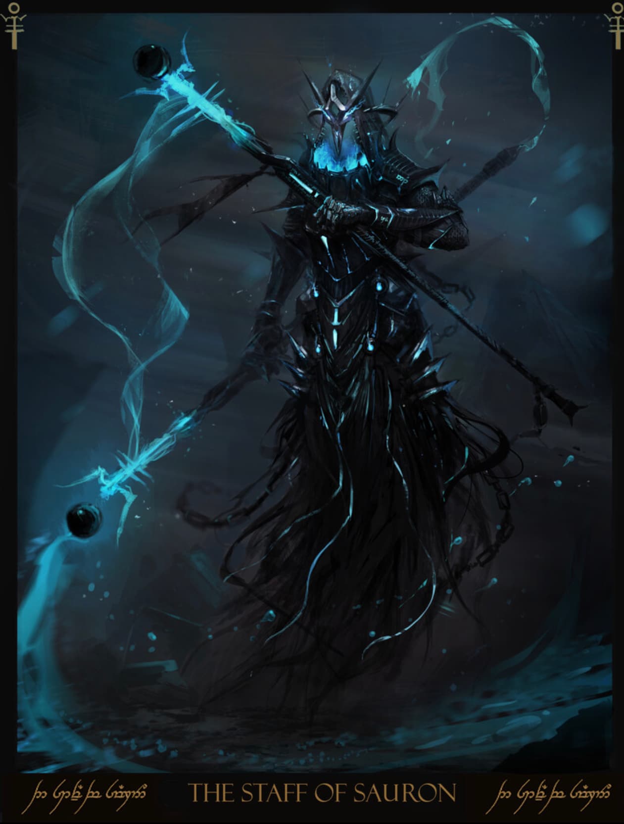 The staff of Sauron
