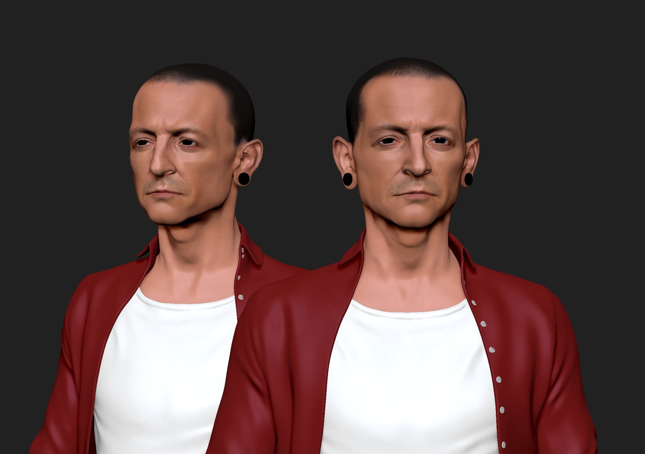 Chester Bennington likeness