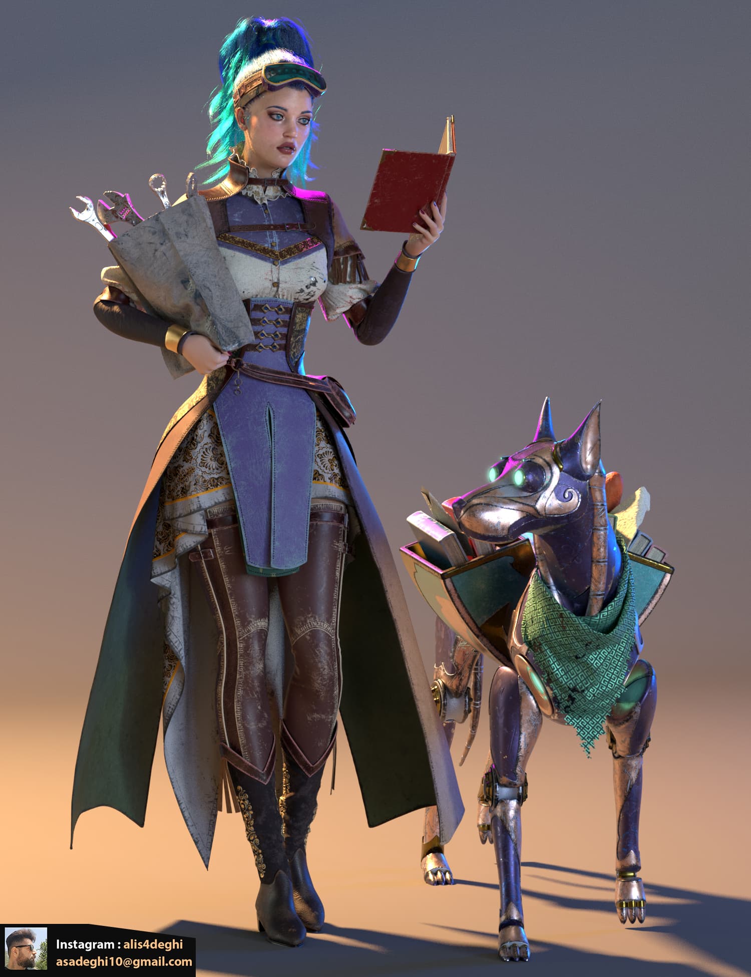 Artstation Wildwest Final submission
