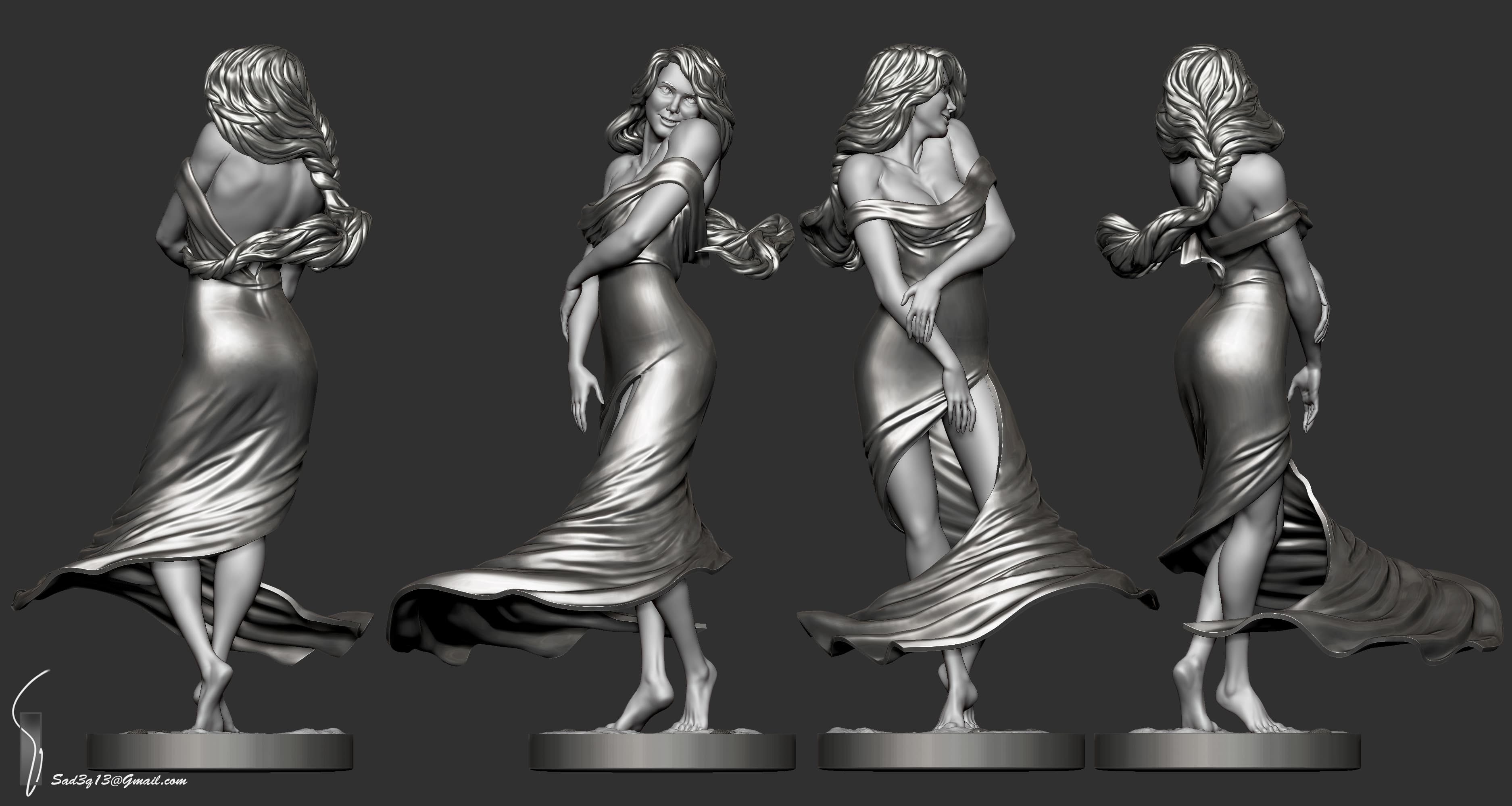 dancing woman