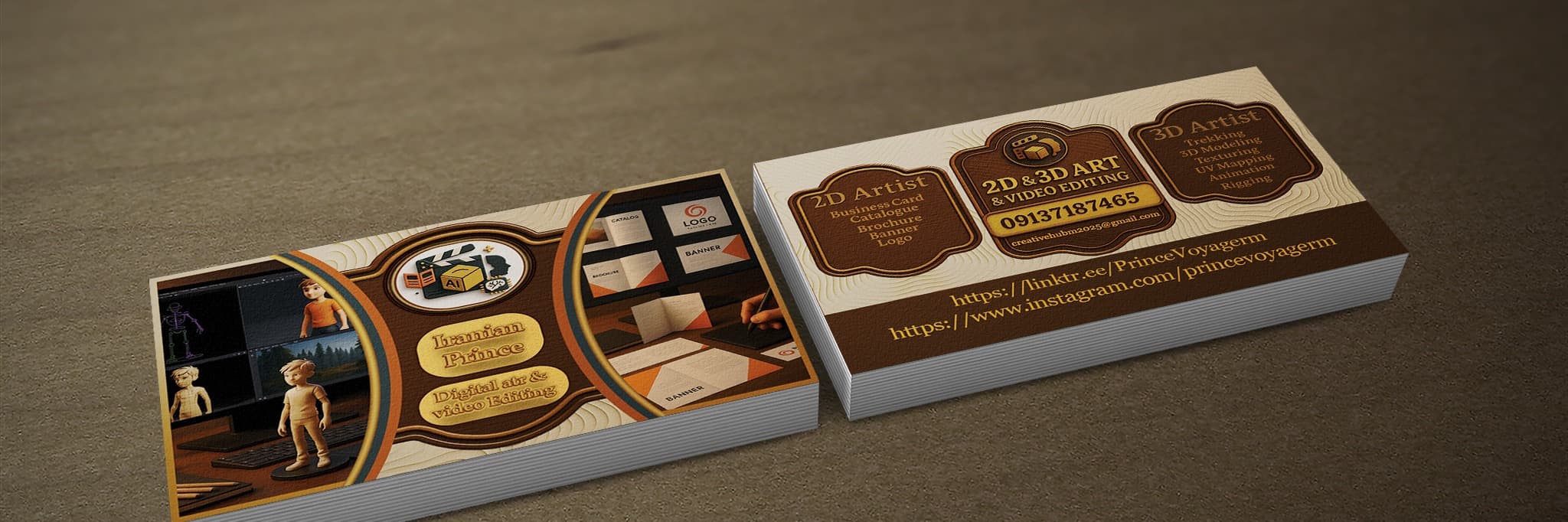 کاور پروفایل Iranian Prince of Visual Myth