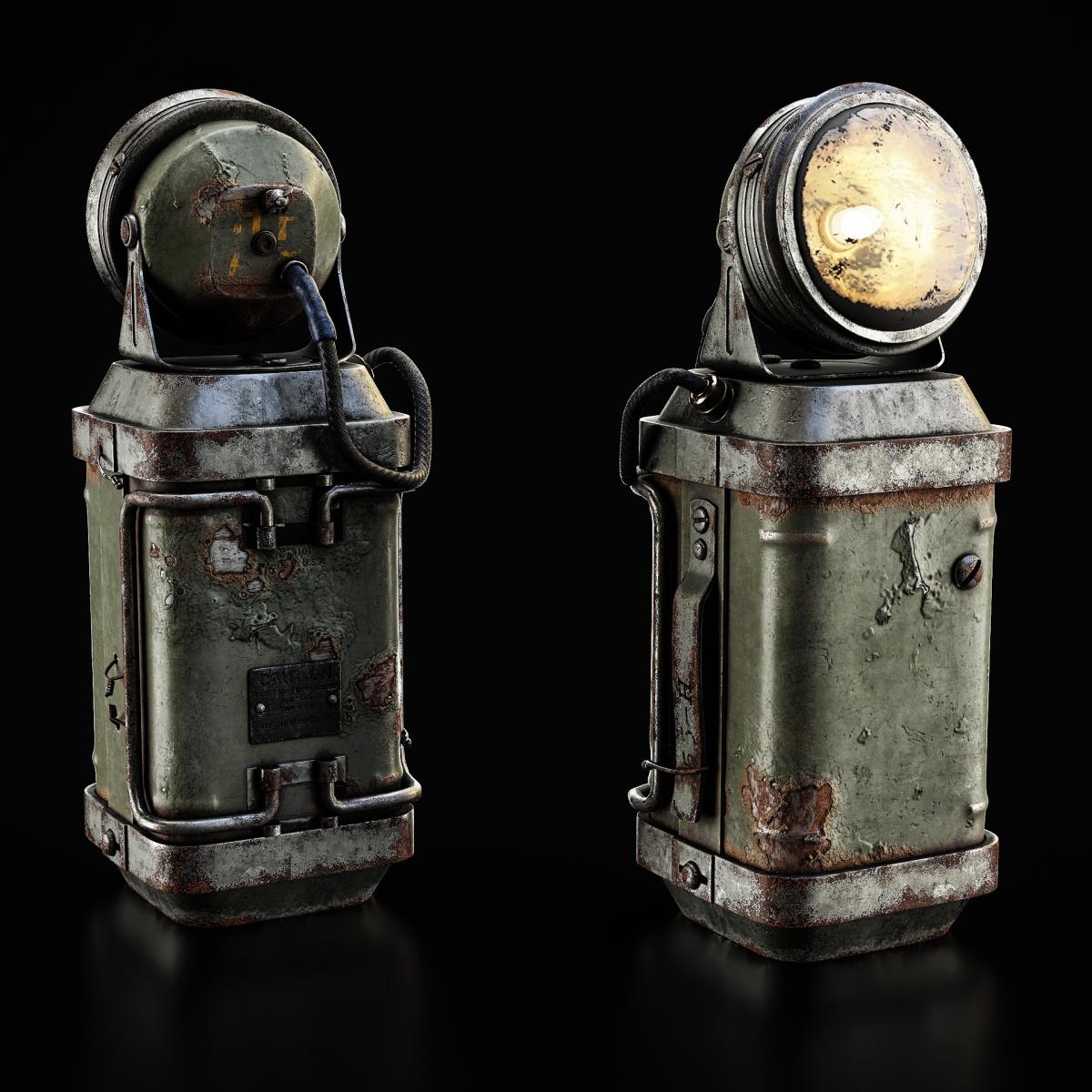 Old Mining Lantern