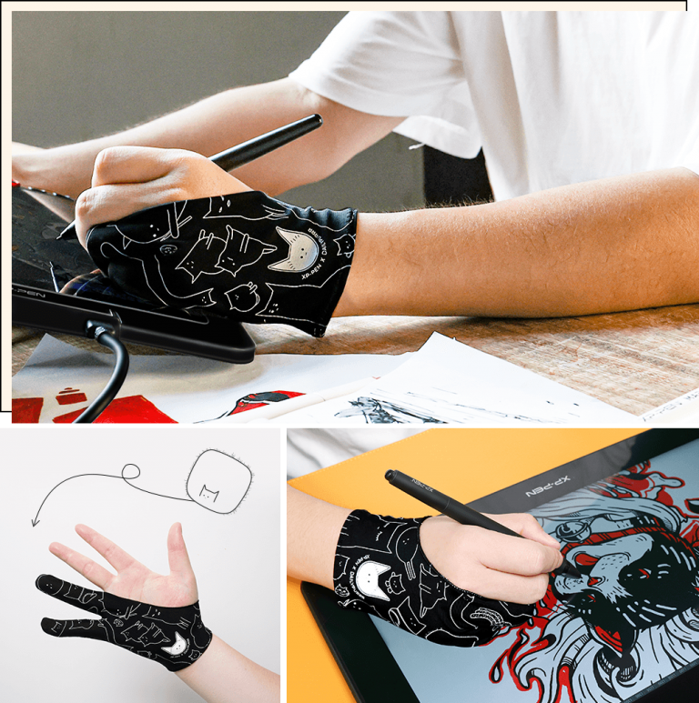 دستکش طراحی ضدرسوب XP-Pen